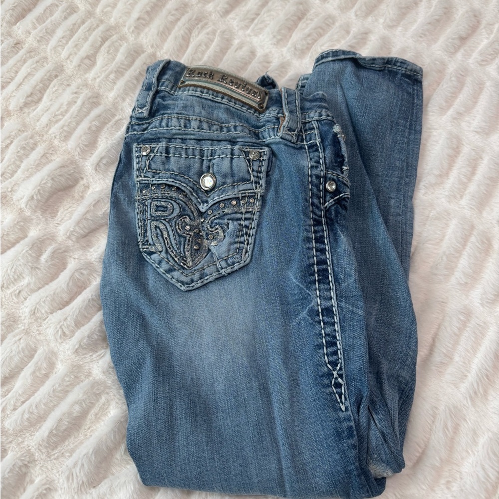 Rock Revival Women's Light Blue Boot Cut Jeans